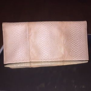 Urban expressions vegan faux snakeskin clutch
